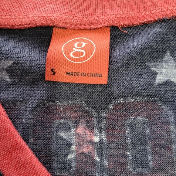 Garth Brooks Kids Red White & Blue Sz Small Short Sleeve World Tour - Picture 5 of 8